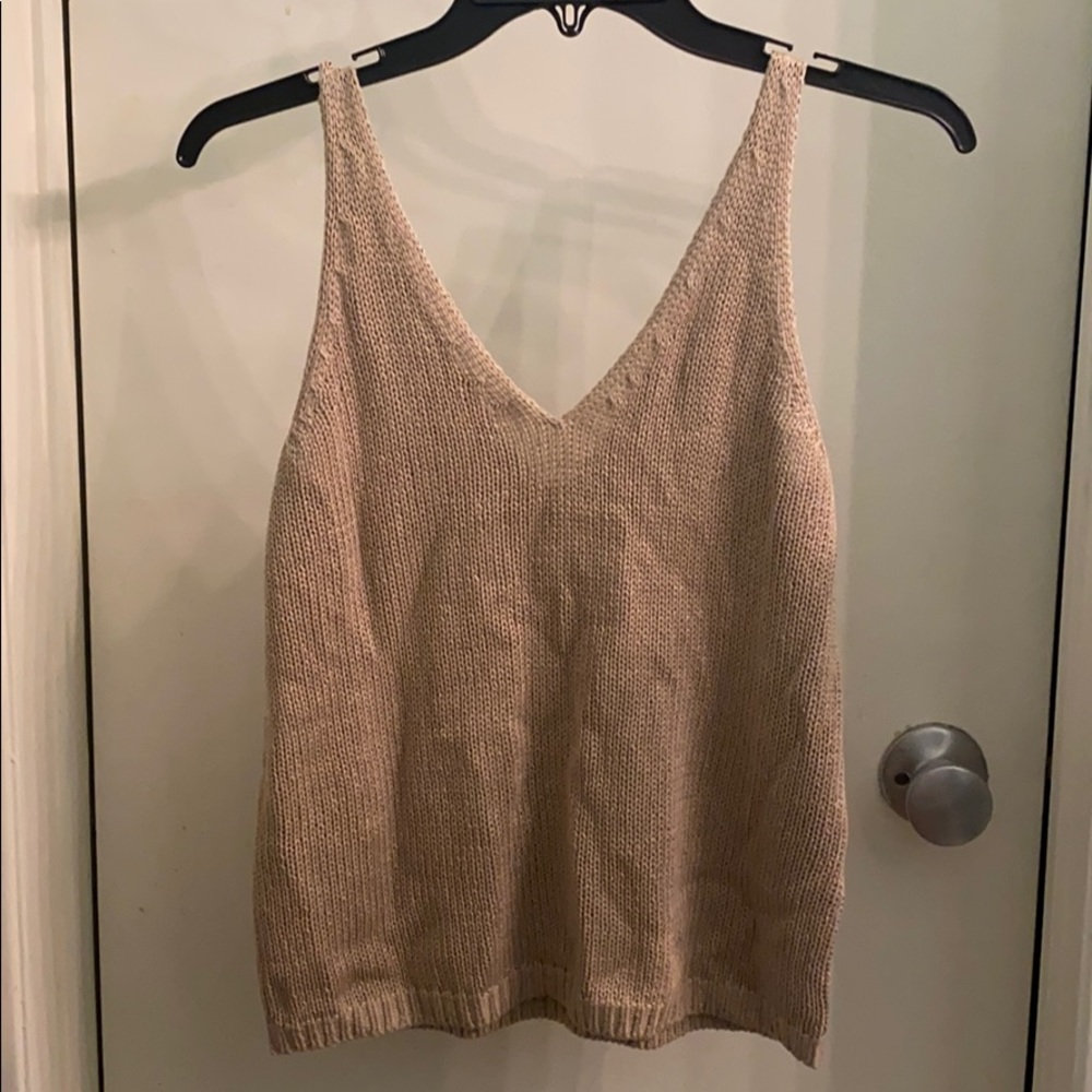 Knit tank
